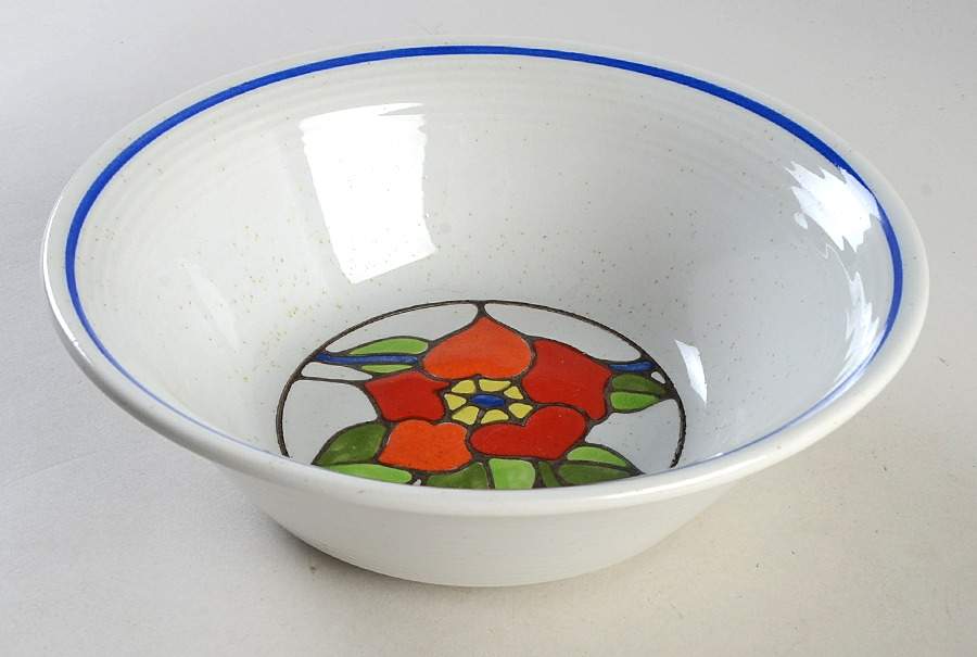 Moulin (Formerly Known As Moulin Rouge) 8" Round Vegetable Bowl by Metlox - Poppytrail - Vernon-1