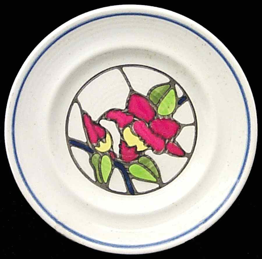 Moulin (Formerly Known As Moulin Rouge) Bread & Butter Plate by Metlox - Poppytrail - Vernon-1