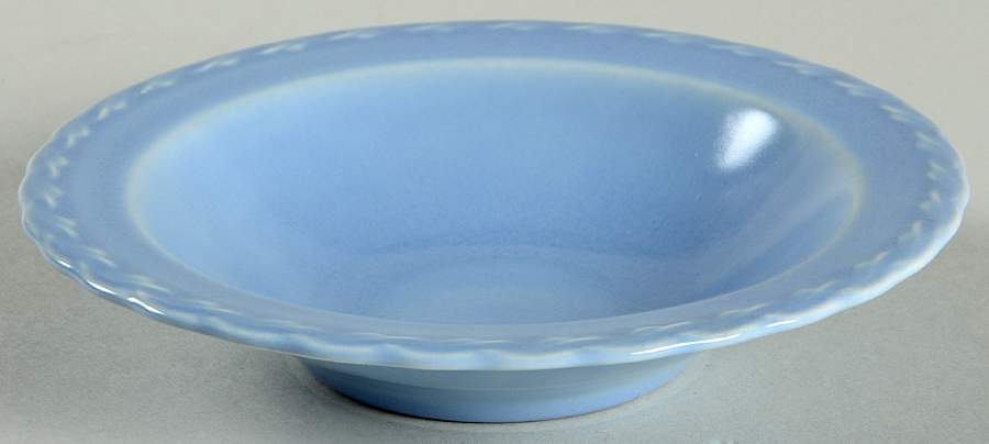 Native California Blue Rim Fruit/Dessert (Sauce) Bowl by Metlox - Poppytrail - Vernon-1