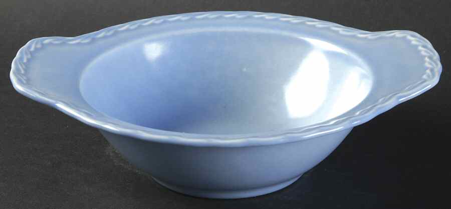 Native California Blue Lugged Cereal Bowl by Metlox - Poppytrail - Vernon-1