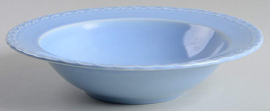 Native California Blue 9" Round Vegetable Bowl by Metlox - Poppytrail - Vernon-1