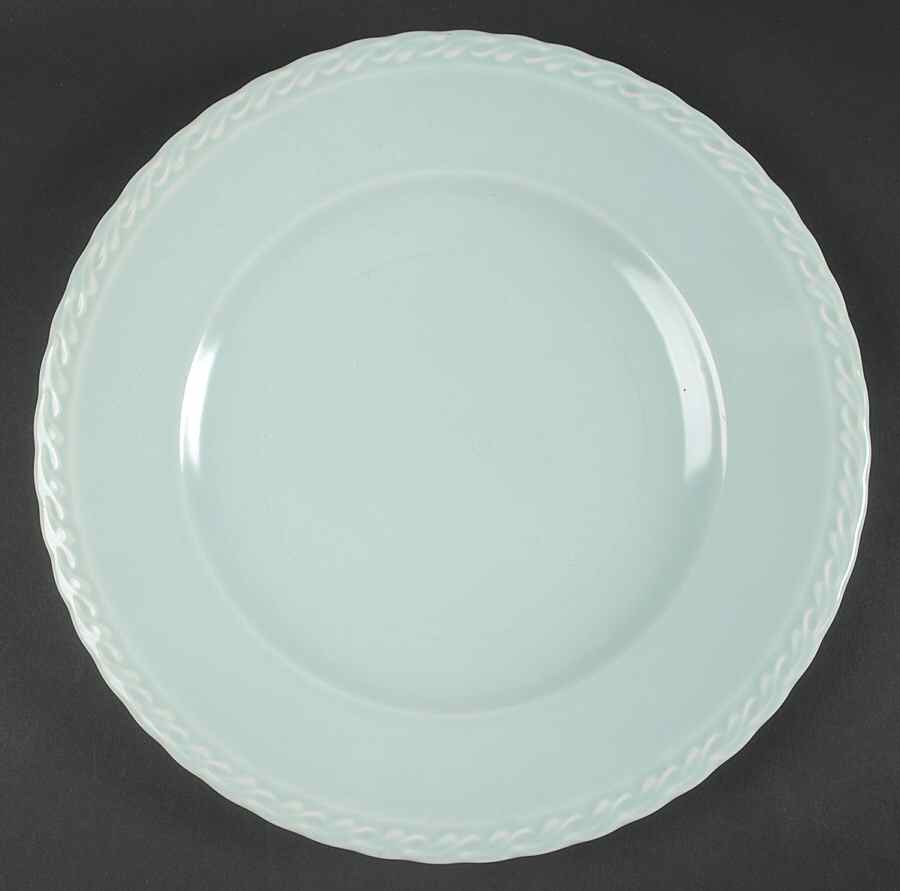 Native California Green 12" Chop Plate (Round Platter) by Metlox - Poppytrail - Vernon-1