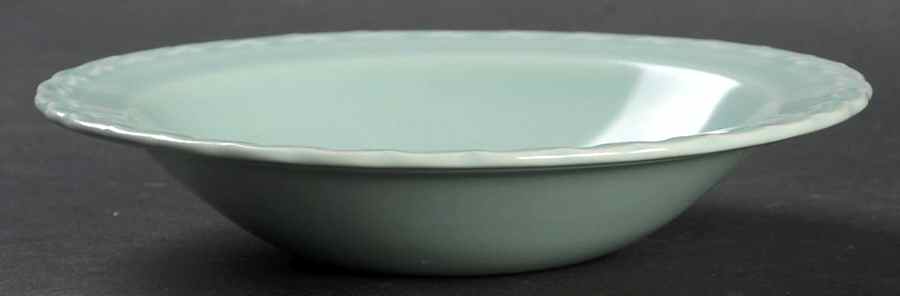 Native California Green Rim Fruit/Dessert (Sauce) Bowl by Metlox - Poppytrail - Vernon-1