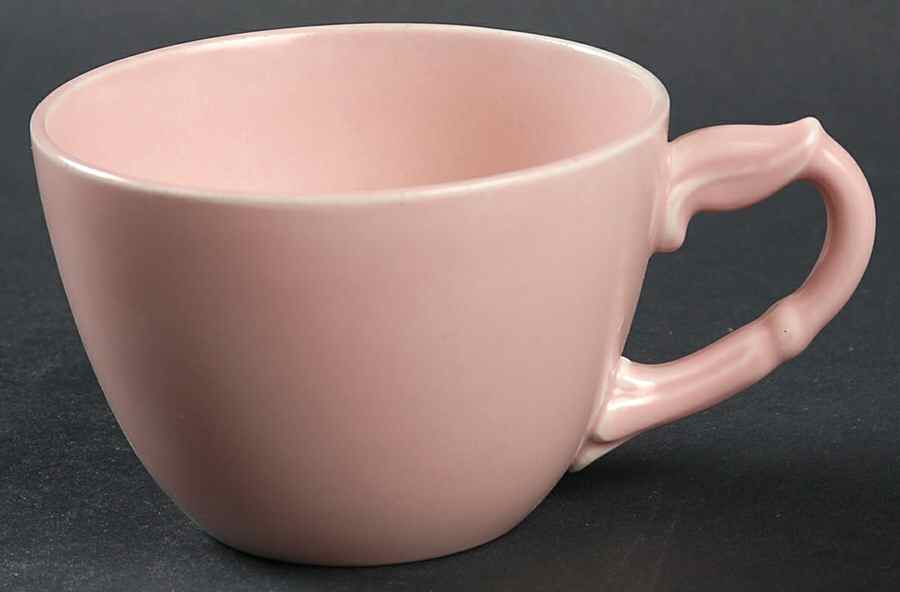Native California Pink Flat Cup by Metlox - Poppytrail - Vernon-1