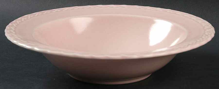 Native California Pink 9" Round Vegetable Bowl by Metlox - Poppytrail - Vernon-1