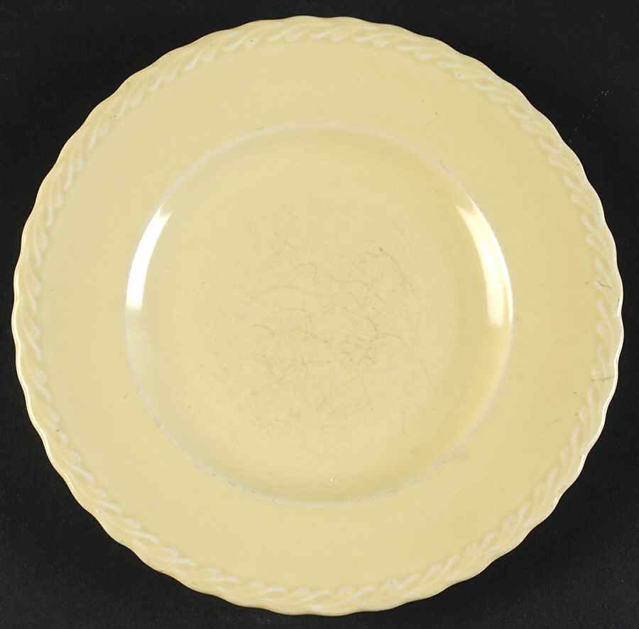 Native California Yellow Salad Plate by Metlox - Poppytrail - Vernon-1