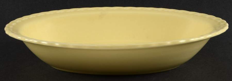 Native California Yellow 9" Oval Vegetable Bowl by Metlox - Poppytrail - Vernon-1