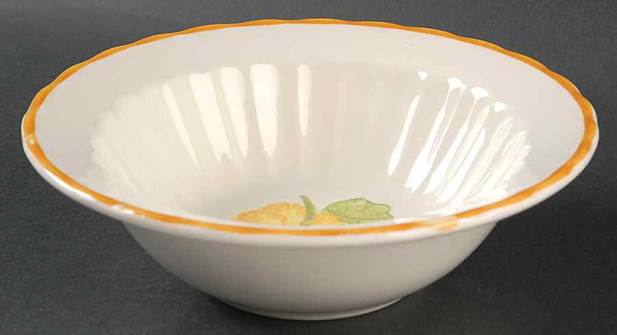 Nasturtium Rim Cereal Bowl by Metlox - Poppytrail - Vernon-1