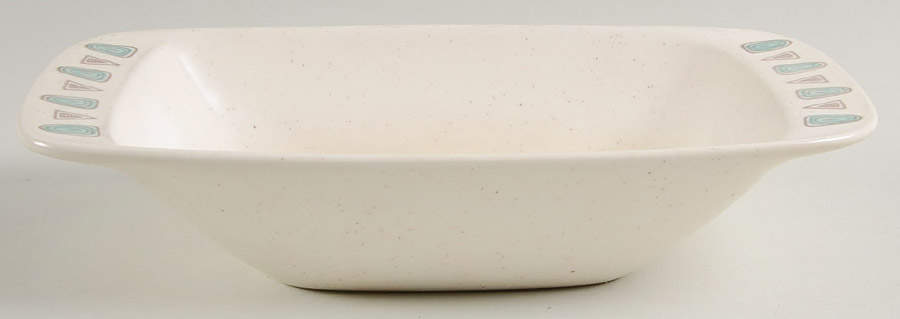Navajo 11" Oval Vegetable Bowl by Metlox - Poppytrail - Vernon-1
