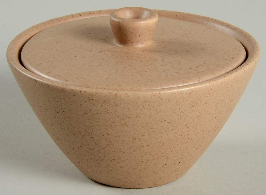 Navajo Sugar Bowl & Lid by Metlox - Poppytrail - Vernon-1