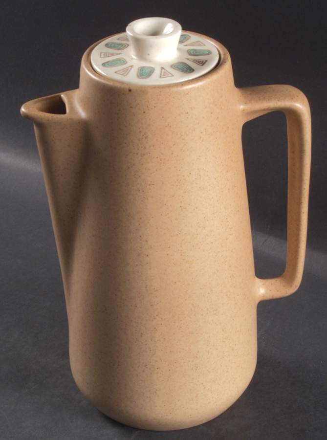 Navajo Coffee Pot & Lid by Metlox - Poppytrail - Vernon-1