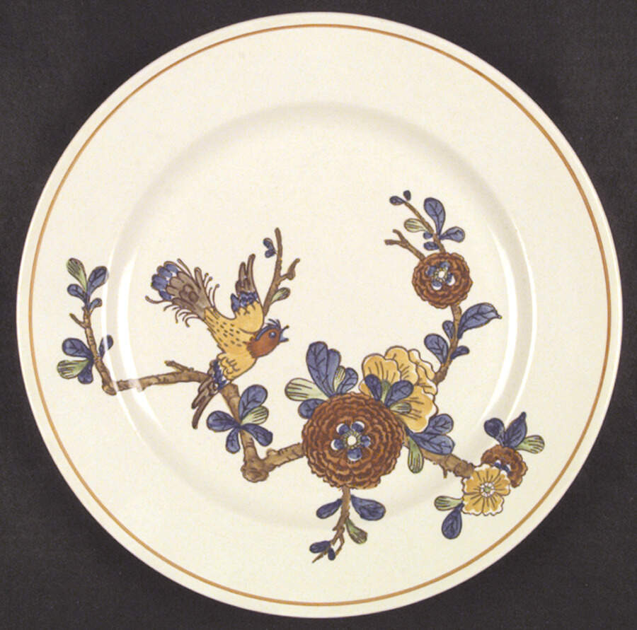 Old Cathay Dinner Plate by Metlox - Poppytrail - Vernon-1
