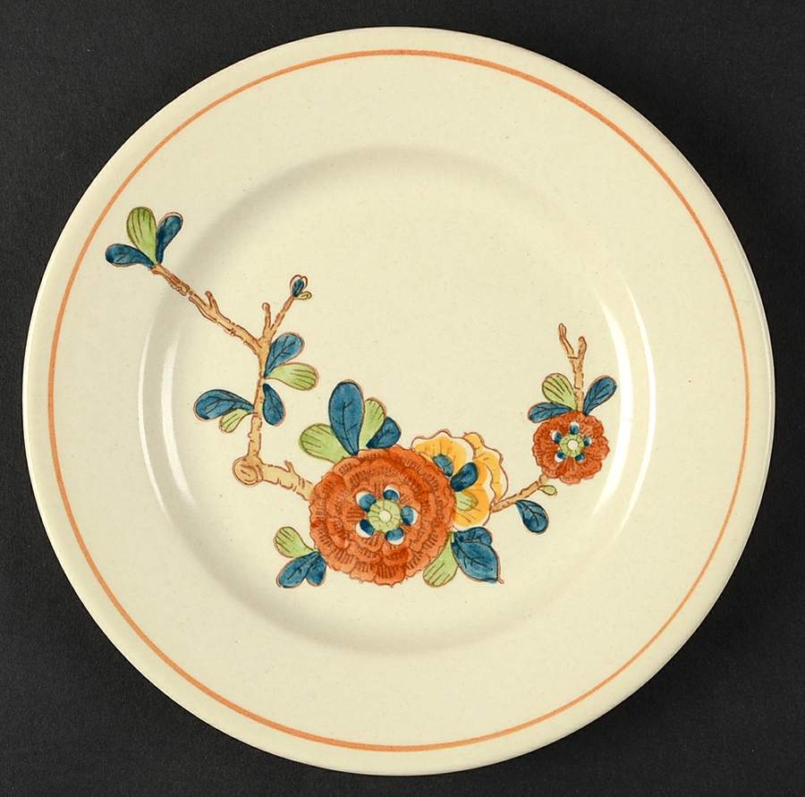 Old Cathay Salad Plate by Metlox - Poppytrail - Vernon-1