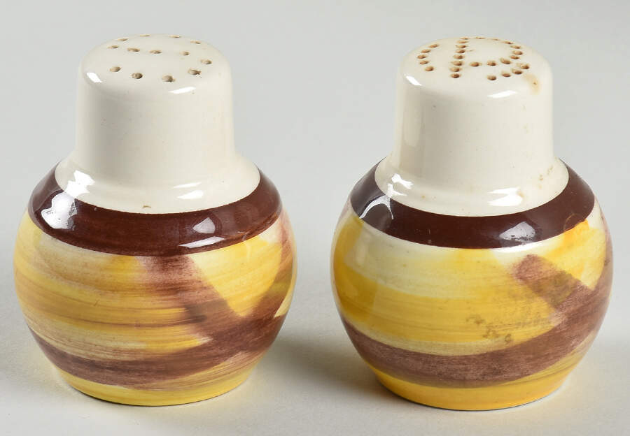 Organdie Salt & Pepper Set by Metlox - Poppytrail - Vernon-1