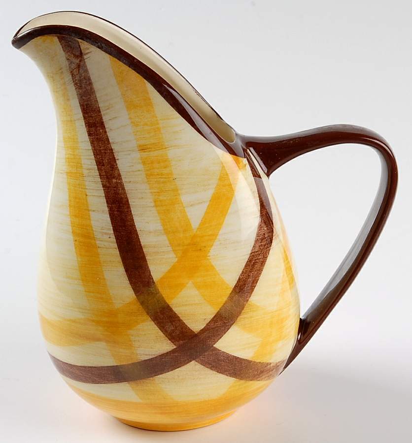 Organdie 16 Oz Jug by Metlox - Poppytrail - Vernon-1