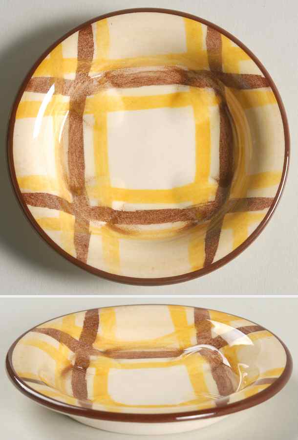 Organdie Ashtray/Coaster by Metlox - Poppytrail - Vernon-1