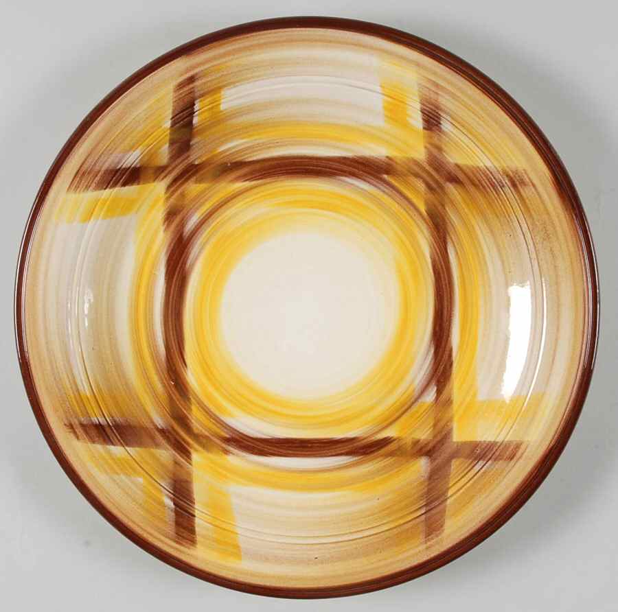 Organdie 12" Chop Plate (Round Platter) by Metlox - Poppytrail - Vernon-1