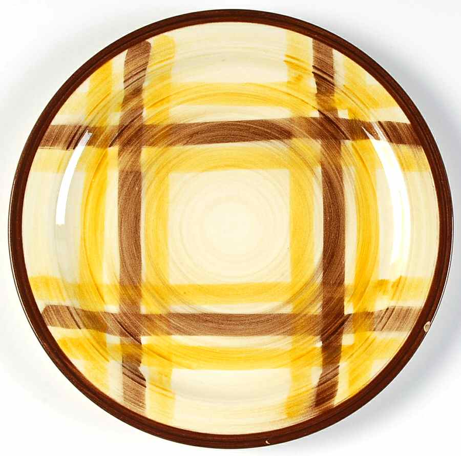 Organdie Luncheon Plate by Metlox - Poppytrail - Vernon-1
