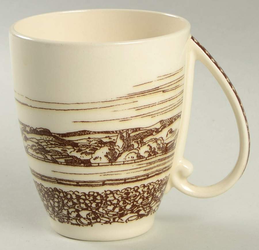 Our America Brown Mug by Metlox - Poppytrail - Vernon-1