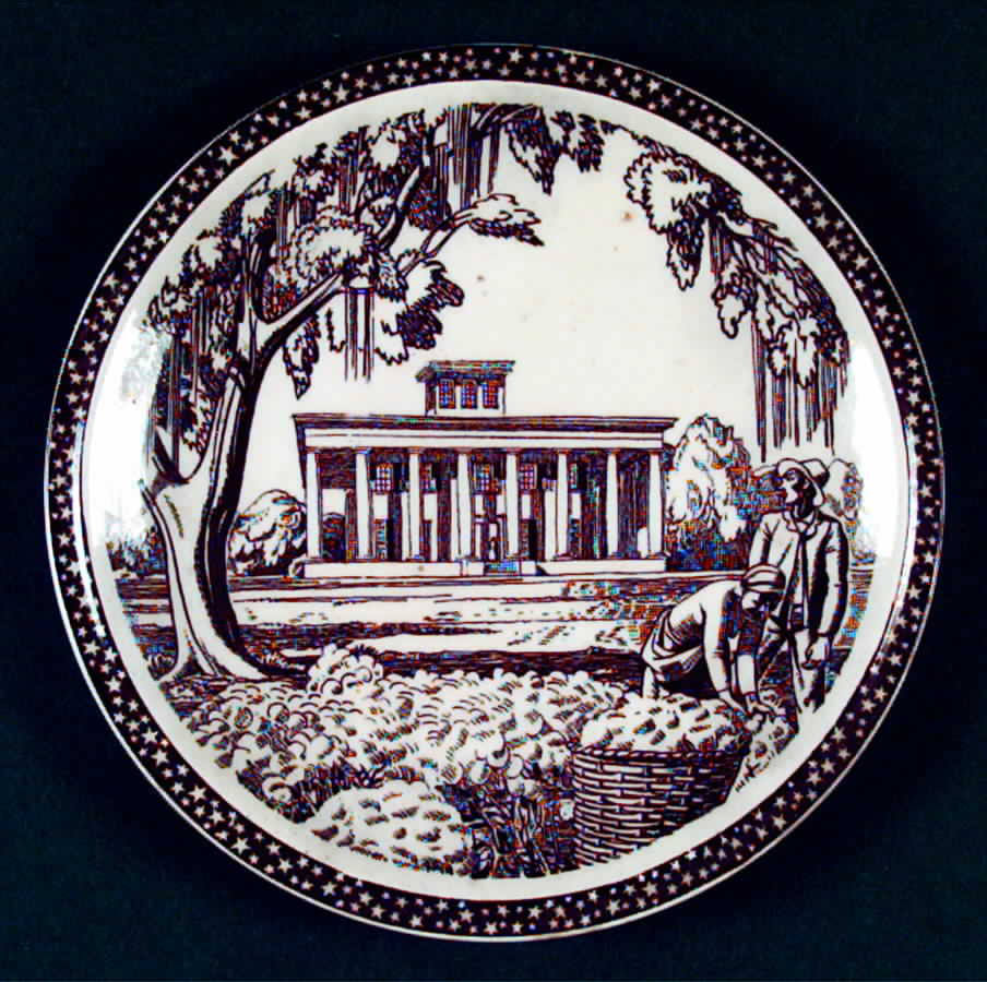 Our America Brown Salad Plate by Metlox - Poppytrail - Vernon-1