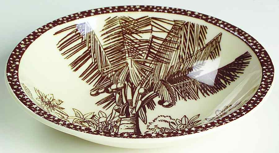Our America Brown Fruit/Dessert (Sauce) Bowl by Metlox - Poppytrail - Vernon-1