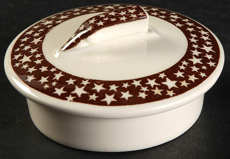 Our America Brown Lid for Individual Coffee Pot by Metlox - Poppytrail - Vernon-1