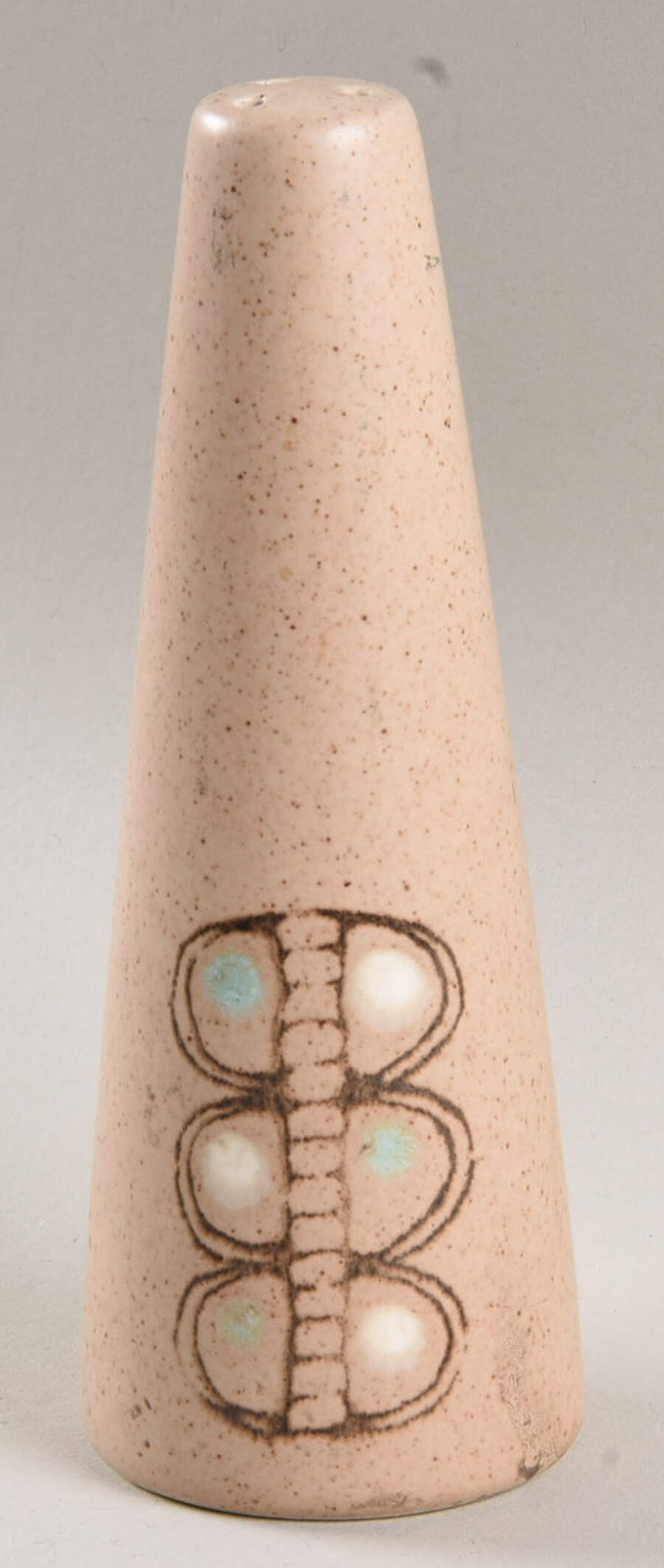 Painted Desert (Rim) Pepper Shaker by Metlox - Poppytrail - Vernon-1