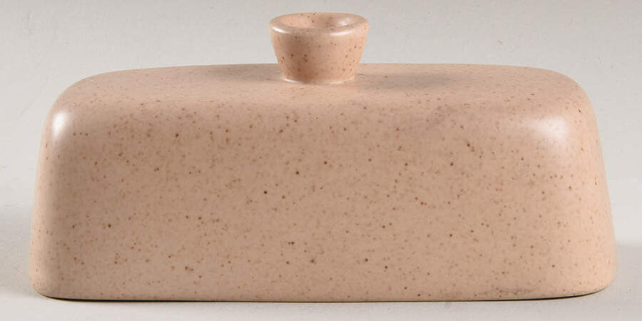 Painted Desert (Rim) Lid for 1/4 Lb Butter by Metlox - Poppytrail - Vernon-1