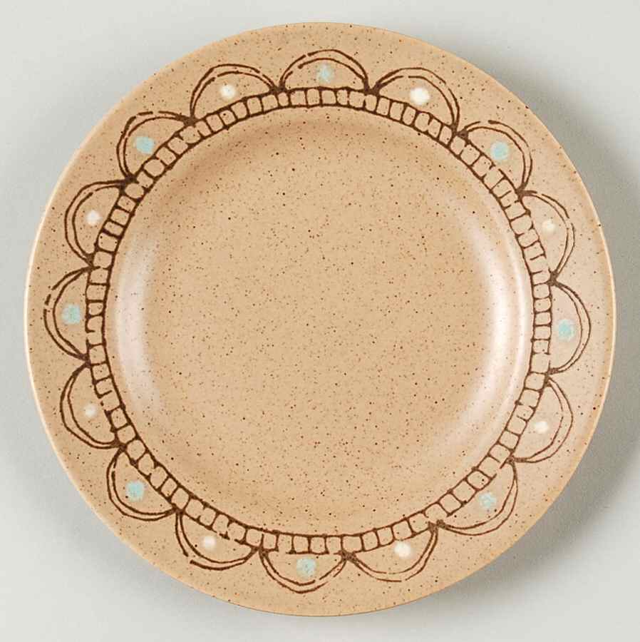 Painted Desert (Rim) Bread & Butter Plate by Metlox - Poppytrail - Vernon-1