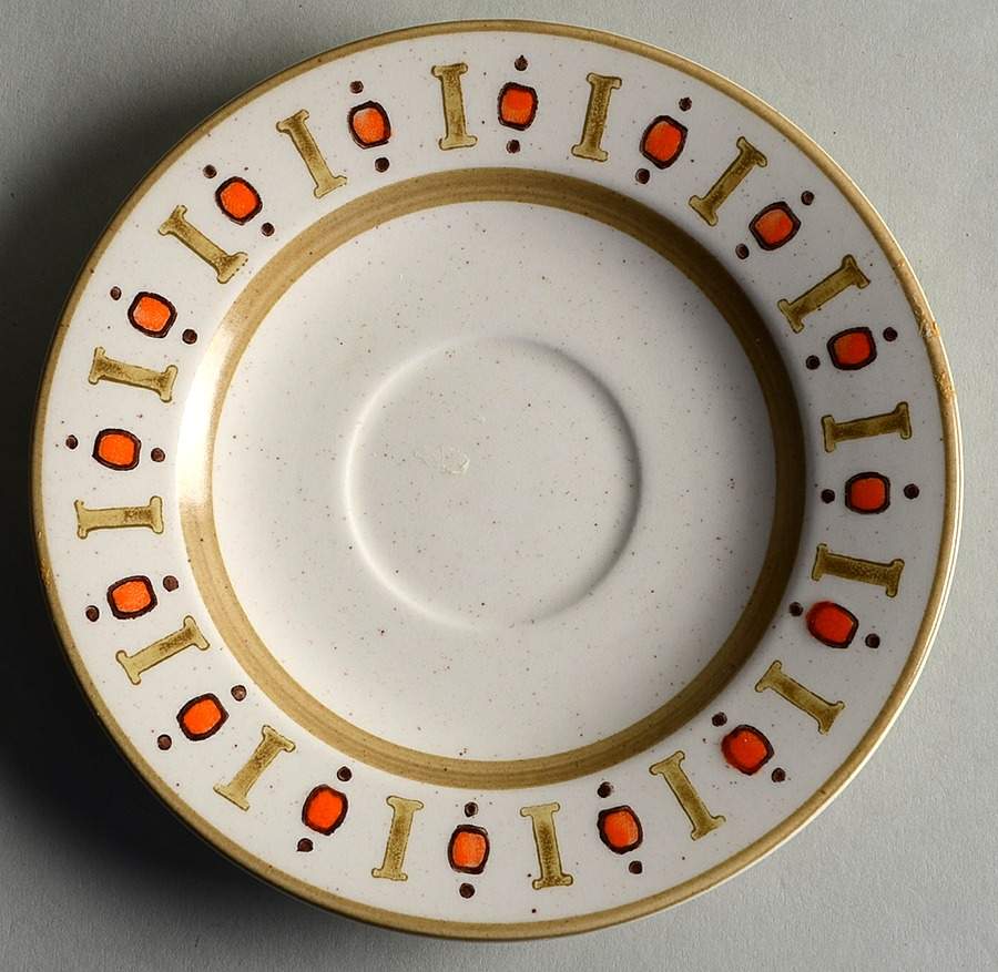 Palm Springs Saucer by Metlox - Poppytrail - Vernon-1