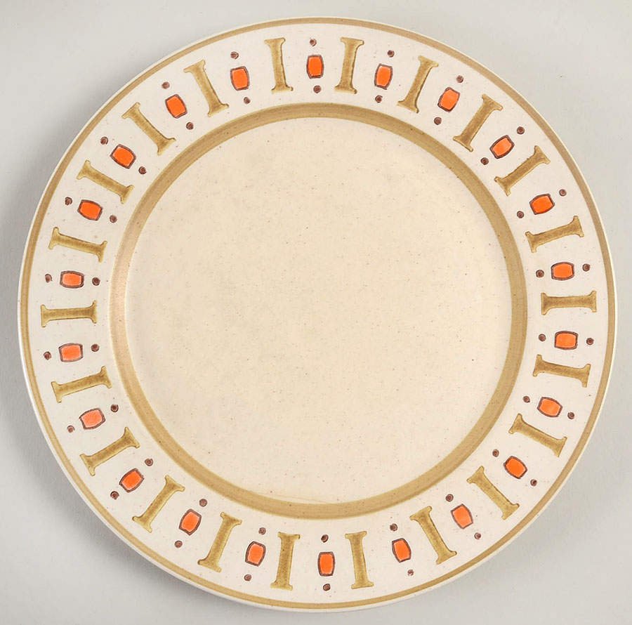 Palm Springs Dinner Plate by Metlox - Poppytrail - Vernon-1