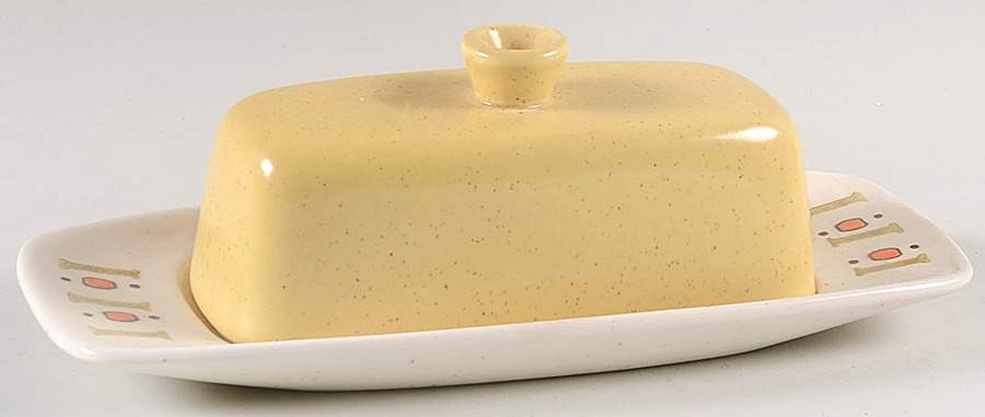 Palm Springs 1/4 Lb Covered Butter by Metlox - Poppytrail - Vernon-1