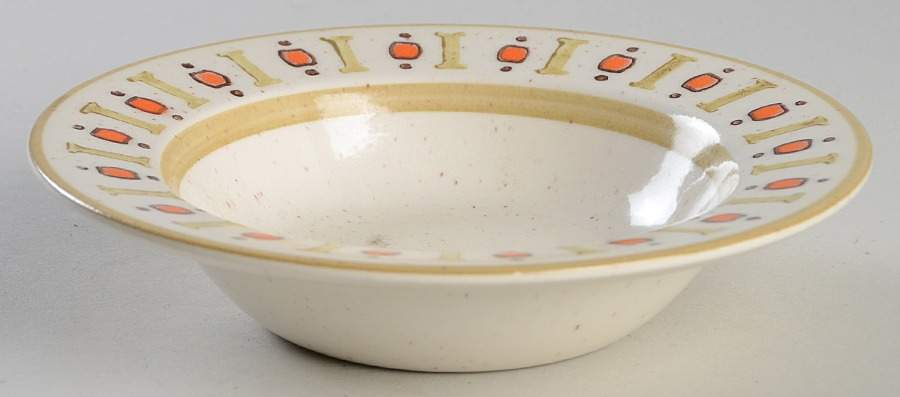 Palm Springs Rim Fruit/Dessert (Sauce) Bowl by Metlox - Poppytrail - Vernon-1