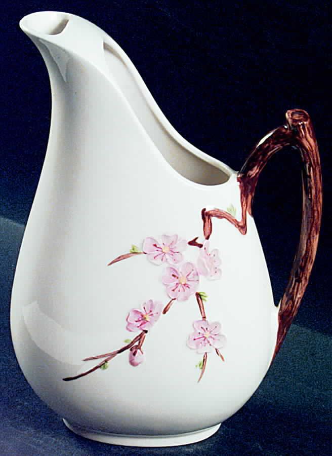 Peach Blossom 64 Oz Pitcher by Metlox - Poppytrail - Vernon-1