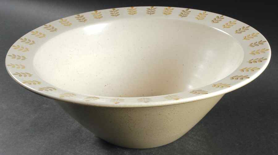 Pepper Tree 13" Large Salad Serving Bowl by Metlox - Poppytrail - Vernon-1