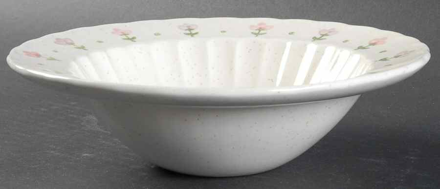 Pink Lady 8" Round Vegetable Bowl by Metlox - Poppytrail - Vernon-1