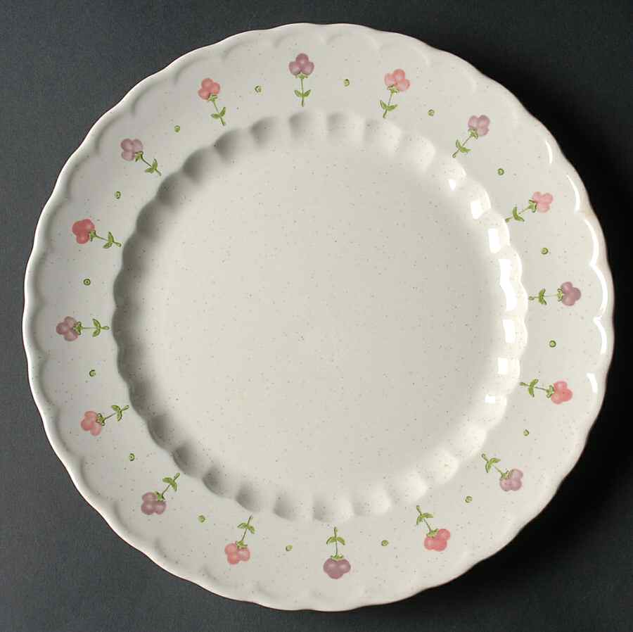 Pink Lady Dinner Plate by Metlox - Poppytrail - Vernon-1