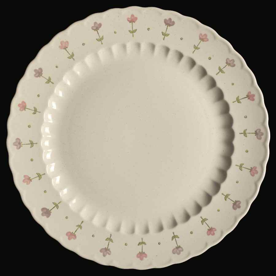 Pink Lady 14" Chop Plate (Round Platter) by Metlox - Poppytrail - Vernon-1