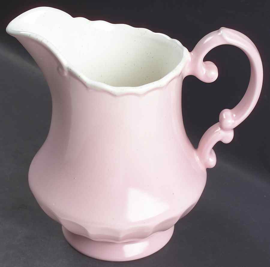 Pink Lady 48 Oz Pitcher by Metlox - Poppytrail - Vernon-1