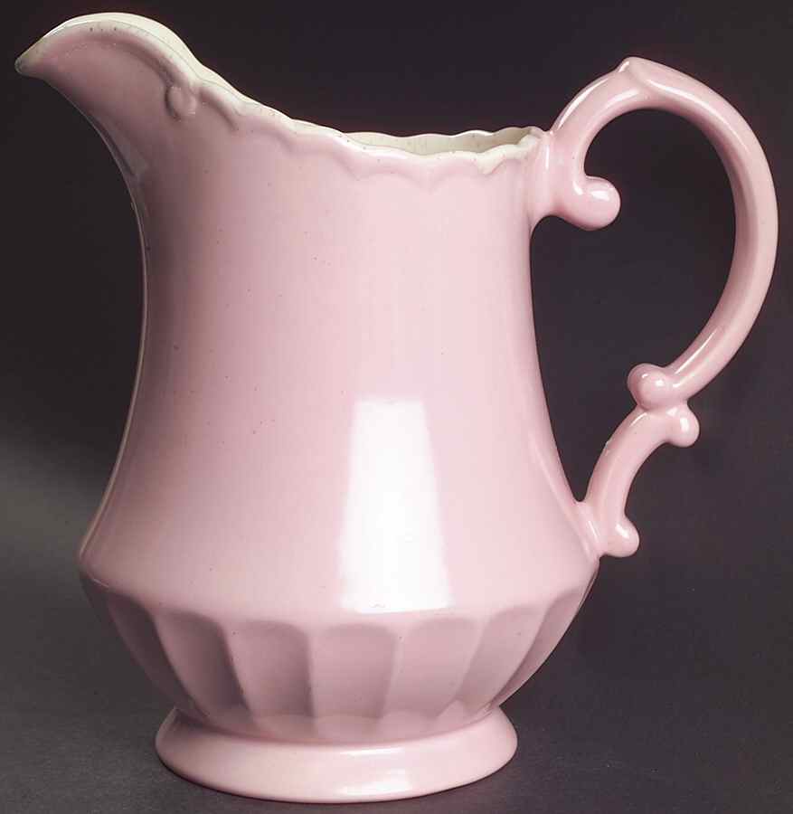 Pink Lady 64 Oz Pitcher by Metlox - Poppytrail - Vernon-1