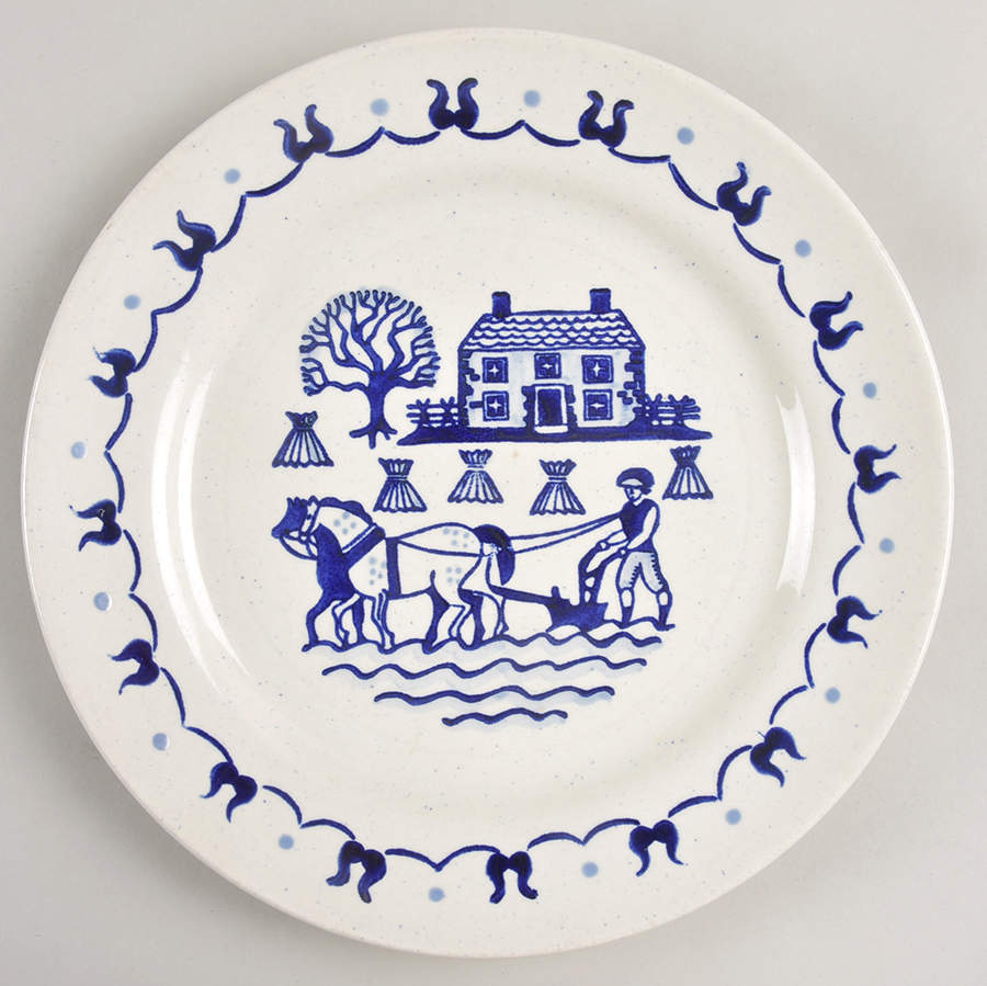 Provincial Blue Dinner Plate by Metlox - Poppytrail - Vernon-1