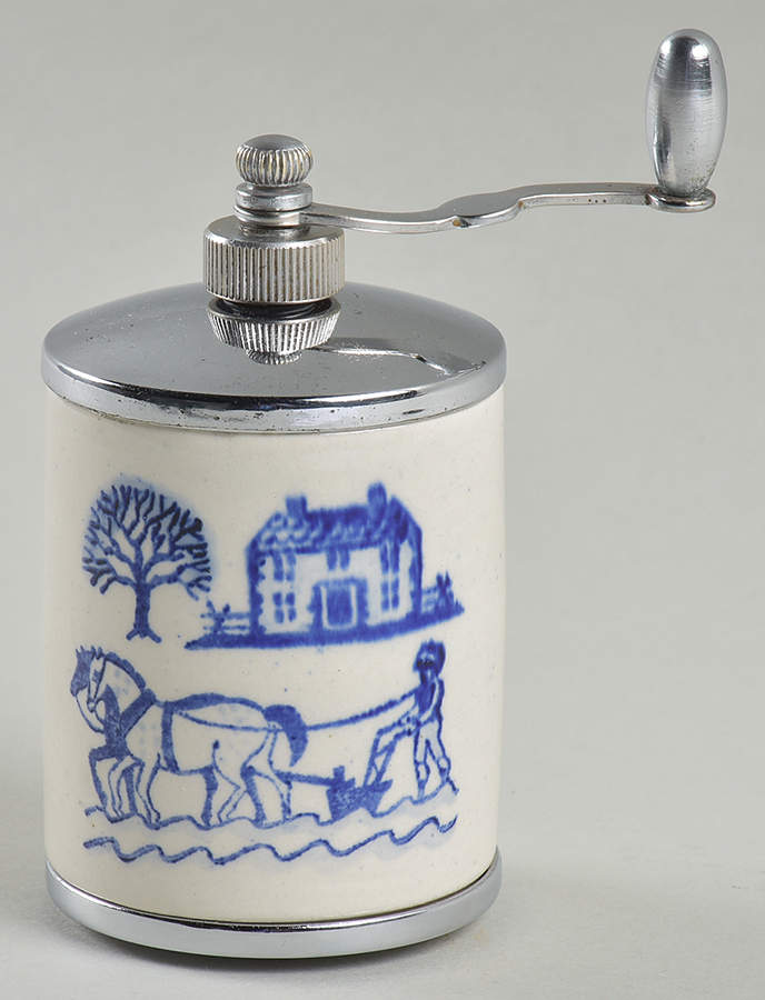 Provincial Blue Salt Mill & Pepper Mill Set (SALMM1 & PEMM1) by Metlox - Poppytrail - Vernon-1