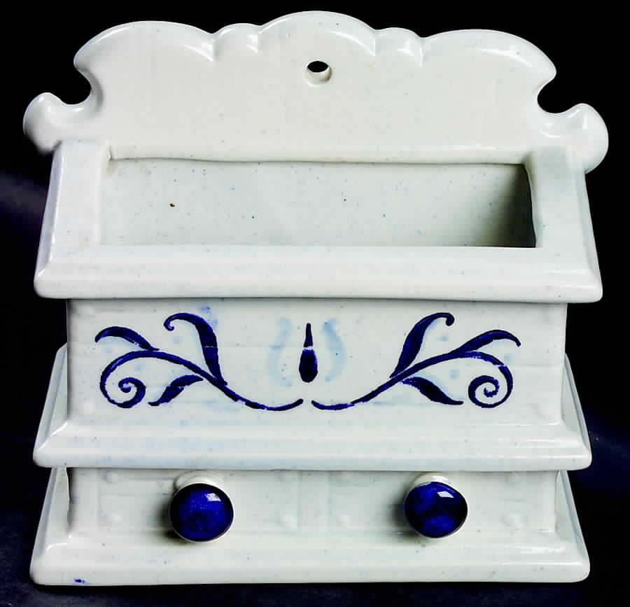 Provincial Blue Spice Box Planter by Metlox - Poppytrail - Vernon-1