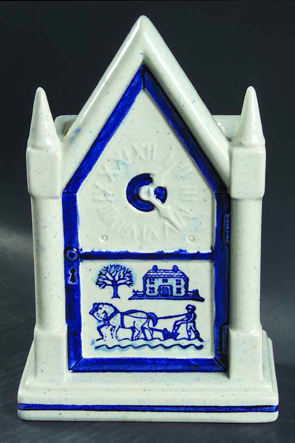 Provincial Blue Steeple Clock by Metlox - Poppytrail - Vernon-1