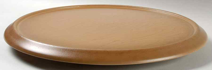 Provincial Blue Wood Lazy Susan Base by Metlox - Poppytrail - Vernon-1