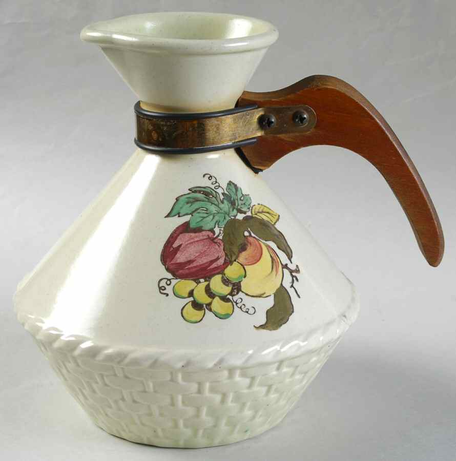 Provincial Fruit Green Open Carafe by Metlox - Poppytrail - Vernon-1