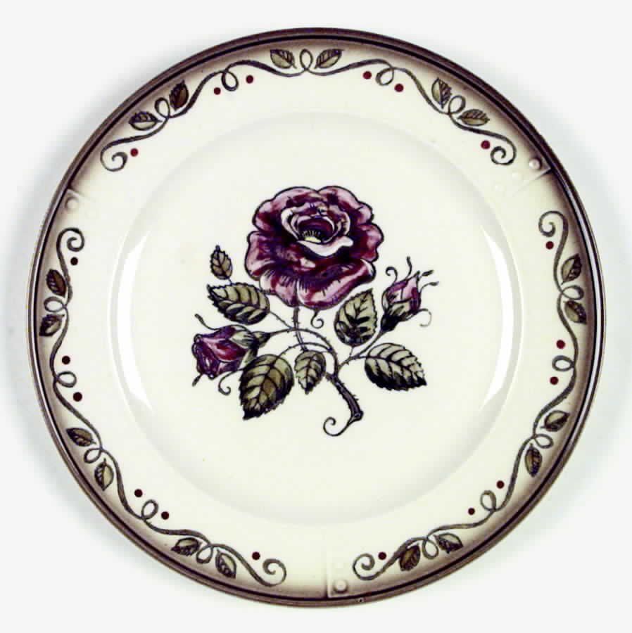 Provincial Rose Dinner Plate by Metlox - Poppytrail - Vernon-1