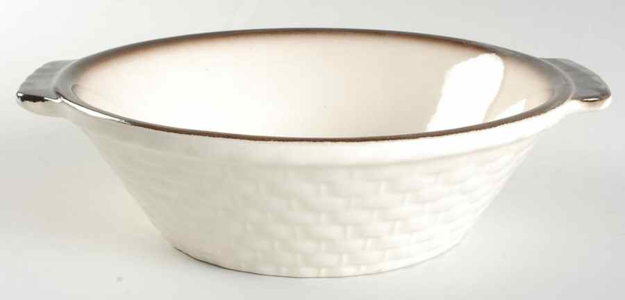 Provincial Rose 9" Round Vegetable Bowl by Metlox - Poppytrail - Vernon-1