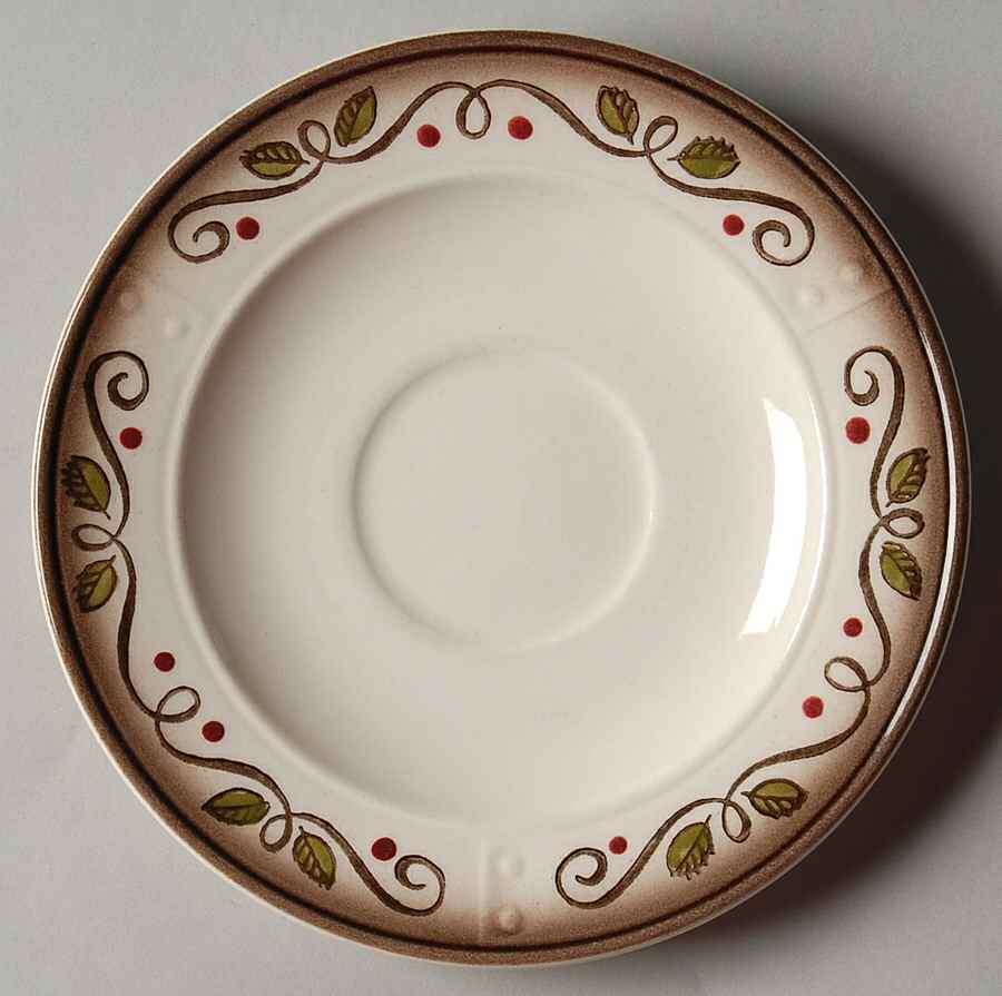 Provincial Rose Saucer by Metlox - Poppytrail - Vernon-1