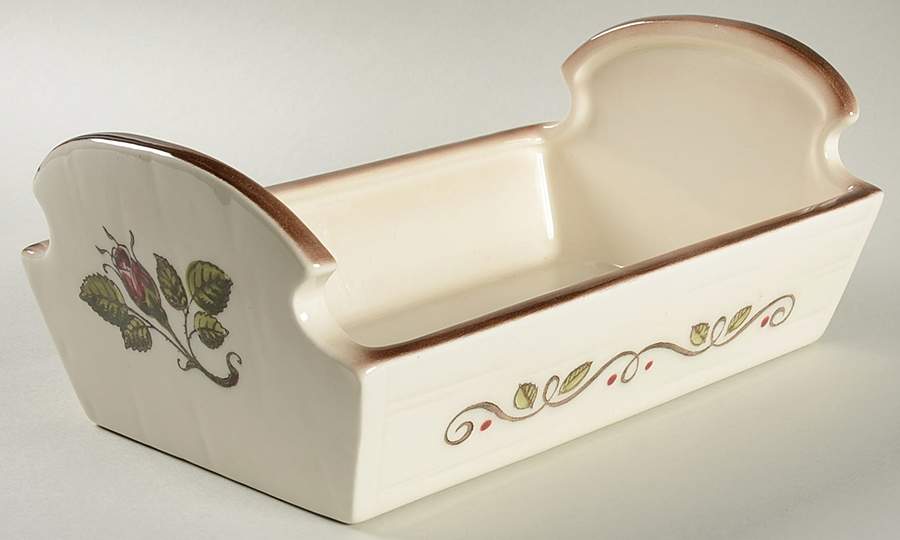 Provincial Rose Bread Tray by Metlox - Poppytrail - Vernon-1